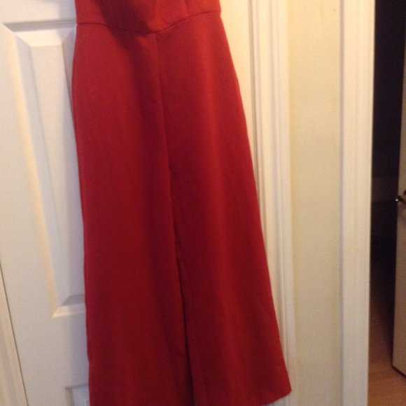 H&M Bold Red Women's Pantsuit - Picture 3 of 5
